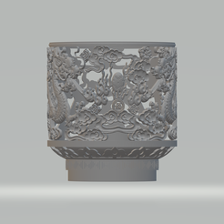 1.png STL file Chinese Ancient Bronze Ware・3D printer design to download