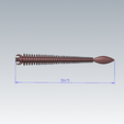 6.png SAND WORM LURES MOLD 3D FILE STEP FILES FOR CNC MACHINING STL FILES FOR 3D PRINTING