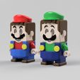 LEGO_MARIO_2021-Aug-26_03-48-00PM-000_CustomizedView51469602973.jpg Luigi - "LEGO LUIGI" style - Super Mario - complete set