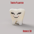 TOOTH PLANTER ww s © —— Tooth Planter with expressions (Tooth Pot)