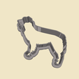 model.png Alaskan Shepherd (1) COOKIE CUTTERS, MOLD FOR CHILDREN, BIRTHDAY PARTY