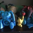 Flexi Bunny Jouet fidget et porte-clés à imprimer 2 en 1