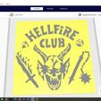 STHellfire.jpg 2D Silhouette/Stencil Stranger Things Hellfire Club