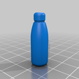 water_bottle_10mm.png Fichier STL gratuit Bouteille d'eau et gobelet à l'échelle 1/8ème de 3dsets・Idée pour impression 3D à télécharger