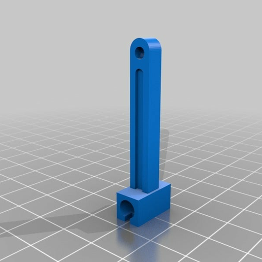 Yamaha Venture choke arm - 3D model önizlemesi