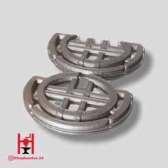 (O)@hephaestus_3d Archivo 3D Hebilla del cinturón de Wanda Bruja Escarlata・Plan de impresión en 3D para descargar, Hephaestus3D