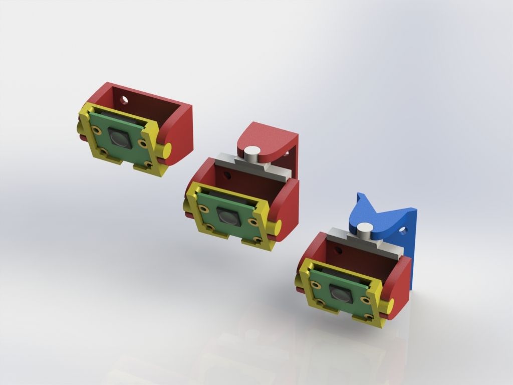 Archivo 3D gratuito Montaje de la cámara Pi・Idea de impresión 3D para ...