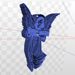 Screenshot-(320).png STL file Angel with Book・3D printable model to download, AKXY
