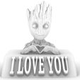 1.png I love you- groot pot