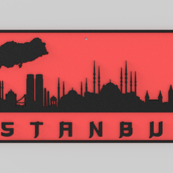 92bd136d-4de3-42ef-8d9c-d1cb1f4f5b47.png Wall Plate Skyline - Istanbul