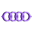 Audi.stl CAR Keychain (Audi, VW, Seat, Mercedes)