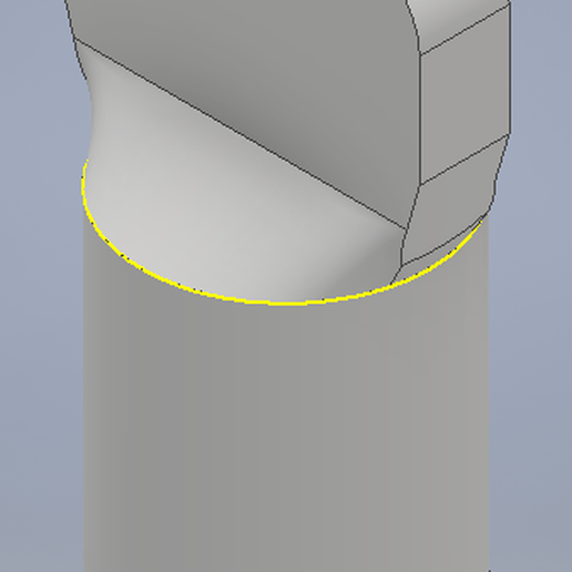 Luer lock cap 3D model