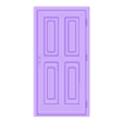 Doors v1.stl Door, Windows, Roof Tiles SET