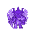 Gallantmon Crimson mode chibi.stl Gallantmon/Dukemon Pack Digimon tamers