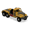 37d751be-259e-4905-bfae-2c109c940810.png Yellow Zil Truck Chassis