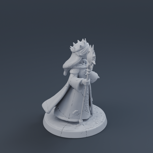 Royal Princess (Alt Pose) 3D printable STL miniature