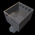 house-4-HD-scene-3.png WWII Tabletop Terrain Set 28mm scale (3D Printable Files) - Based on real buildings from Carentan, France