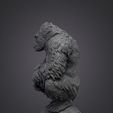 ппп.247.jpg Calm Gorilla 3D print model