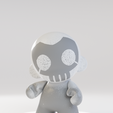 MunnySkull_Retopo_Front2.png Munny Blank | Most Accurate Articulated Artoy Figurine | V24 Update