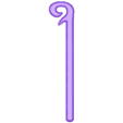 loop_knot_tool_v3.stl loop knot tool (figure of 8 knot)