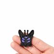 358358878_646284584077379_3178643675129692485_n.jpg Alien Kitty Earring or keychain