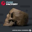 FuseFactory_lowpolyskull4.jpg Lowpoly Skull Flowerpot