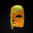 kane9.png WWE Kane Face Mask - Gamer Cosplay Helmet 3D print model