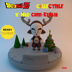 db-vorlage.png Bola de Dragón Krillin/Kuririn Navidad