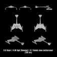 _preview-d7-tos.png Klingon ships of the Starfleet Handbook, part 1: Star Trek starship parts kit expansion #27