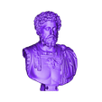 SubTool-0-11413759.OBJ Battleship bust of Marc Aurelius aged