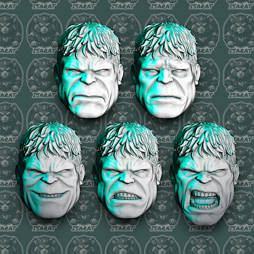 🩻 HULK PACK・ STL File for 3D printing・Cults