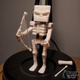 skeleton-minecraft-movie-1.jpg MINECRAFT SKELETON/SKELETON MOVIE ACTION FIGURE HALLOWEEN