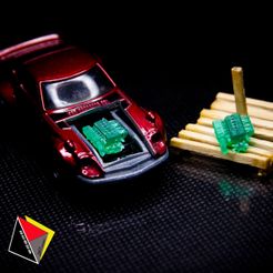 090_DATSUN_LS20_Inline6_090_2.jpg STL file 1/64 Scale LS20 Inline 6 Engine Diecast Datsun Nissan・Template to download and 3D print