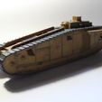 IMG_5837.jpg Tank Mark VIII 1/35 1/48 scale model