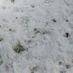 snowy-ground-texture-3d-model-low-poly-obj-fbx-blend.jpg 3D file Snow PBR Texture・3D printer design to download
