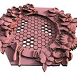 Bee-honeycomb-clock-.5.jpg Bee honeycomb wall clock