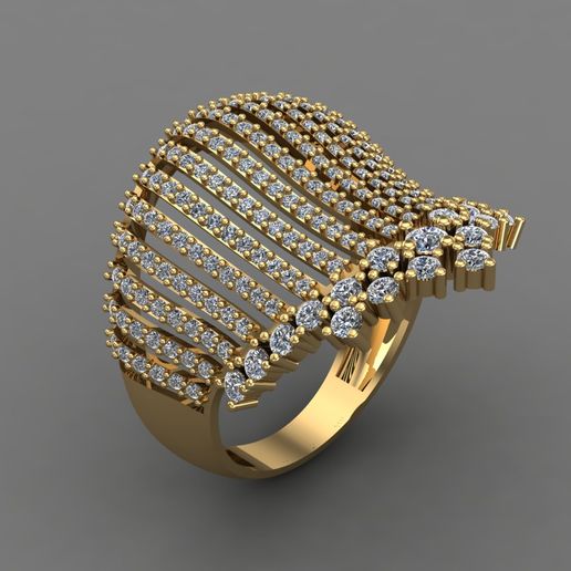 WOMEN RING - 3DM RENDER DETAIL 3D PRINT MODEL - 3D model