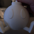 unpainted.png Easy to Print Bob-omb!