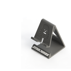 chubaca iso.png STL-Datei Cell phone stand / Phone stand Chuwaca・3D-Drucker-Vorlage zum herunterladen