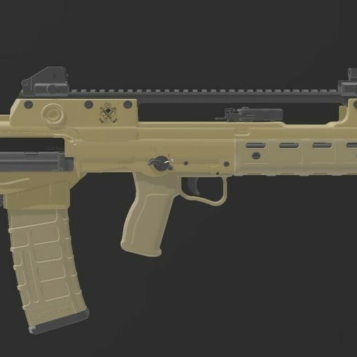 📼 Springfield Hellion Solid Model・ STL File for ・Cults