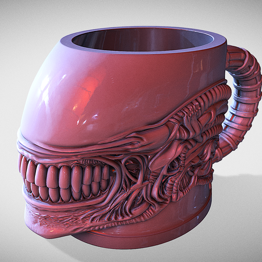 Alien 3d holder