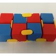 flexicube25mm.jpg Snapping Hinged Infinity Cube, Magic Cube, Flexible Cube, Folding Cube