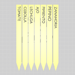 PLANTAS-1.png STL-Datei ETIQUETA PARA PLANTAS / ETIKETT FÜR PFLANZEN kostenlos・3D-druckbares Design zum herunterladen