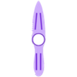 Subnautica_-_Survival_knife_body_MIRROR_180mm_001.stl Subnautica - Hayatta Kalma Bıçağı 180mm ve 230mm
