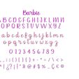 assembly4.jpg Letras e números BARBIE (antigos e novos) | Logótipo