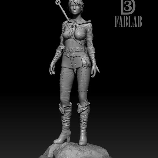 ZBrush-Document13.jpg Ciri from the witcher game