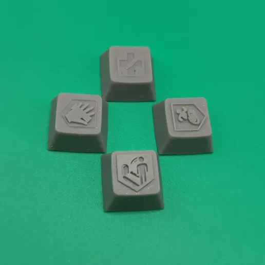 STL file Keycaps Call of Duty Black ops 6 🤙 ・3D print design to ...