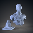 preview3.png 3D file Spiderman Bust・3D printer design to download