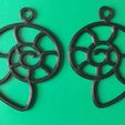 IMG_2168.jpg Fichier STL Boucles d'oreilles en ammonite・Objet pour impression 3D à télécharger