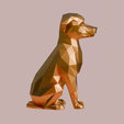 PerroCriollo01.png Polygonal Dog - Dog Low Poly